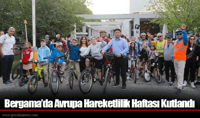 Bergama’da Avrupa Hareketlilik Haftası Kutlandı