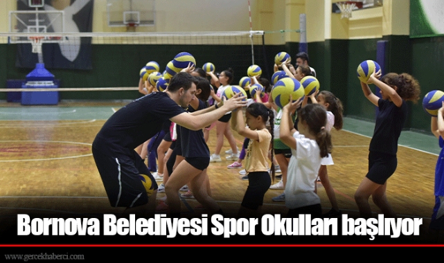 Bornova Belediyesi Spor Okulları başlıyor
