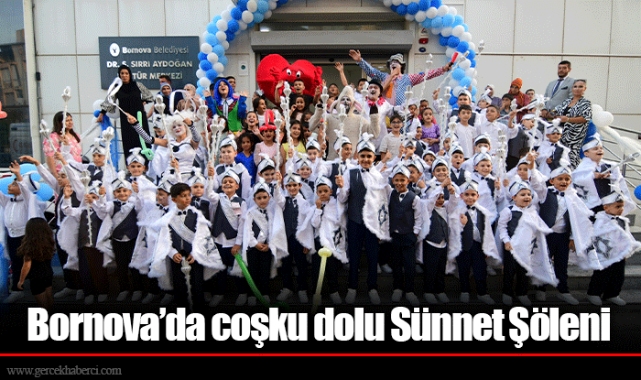 Bornova’da coşku dolu Sünnet Şöleni