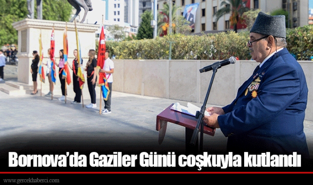 Bornova’da Gaziler Günü coşkuyla kutlandı