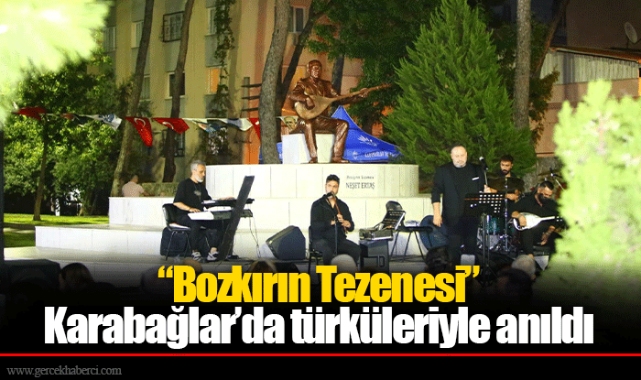 “Bozkırın Tezenesi” Karabağlar’da türküleriyle anıldı