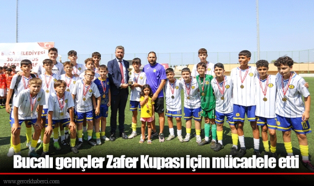 Bucalı gençler Zafer Kupası için mücadele etti