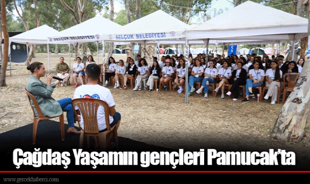 Çağdaş Yaşamın gençleri Pamucak'ta