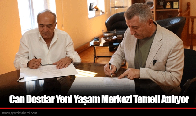 Can Dostlar Yeni Yaşam Merkezi Temeli Atılıyor