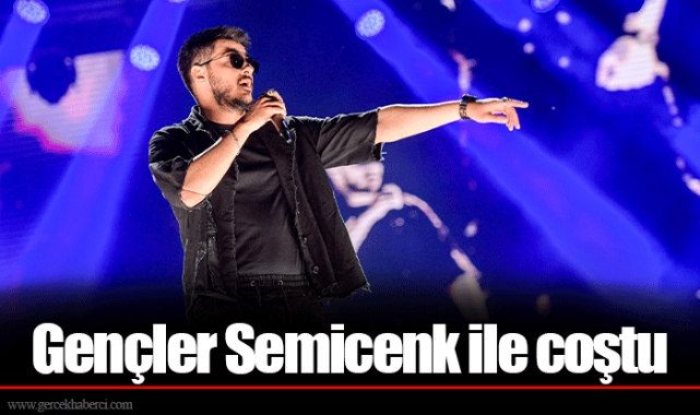Gençler Semicenk ile coştu