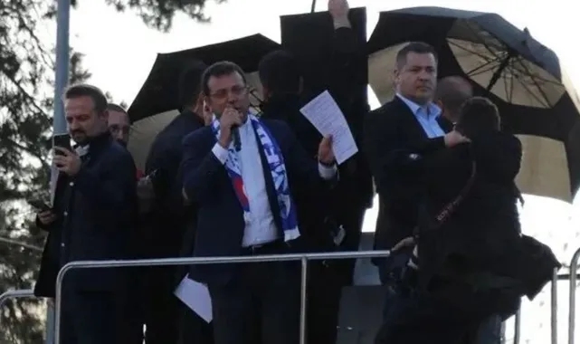İmamoğlu'nun Erzurum mitinginde taşlanması soruşturmasında gerekçeli karar