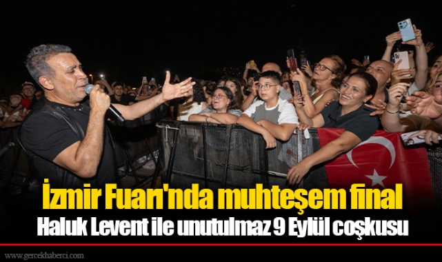 İzmir Fuarı'nda muhteşem final