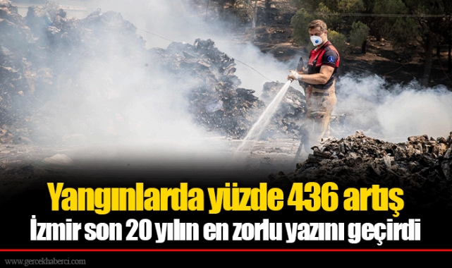 İzmir son 20 yılın en zorlu yazını geçirdi