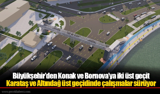 Karataş ve Altındağ üst geçidinde çalışmalar sürüyor