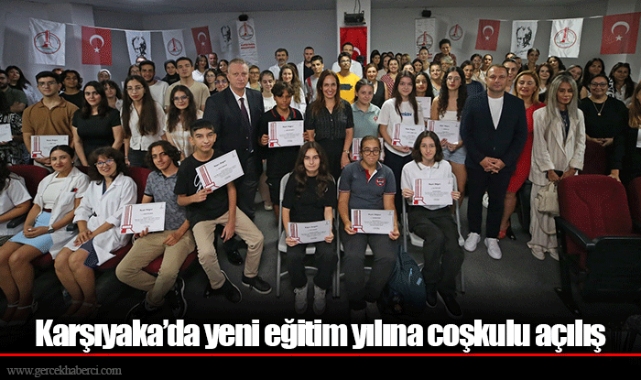 Karşıyaka’da yeni eğitim yılına coşkulu açılış