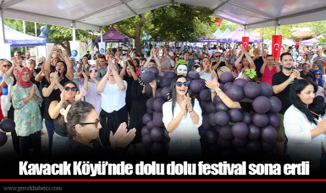 Kavacık Köyü’nde dolu dolu festival sona erdi 
