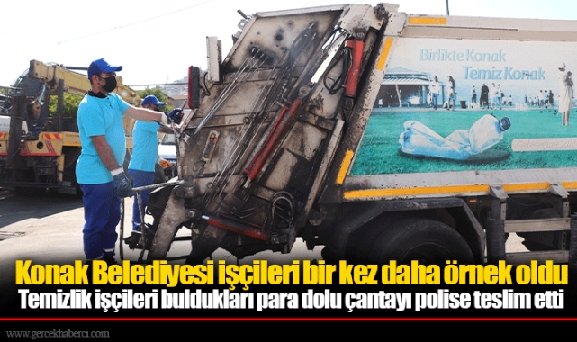 Konak Belediyesi işçileri bir kez daha örnek oldu