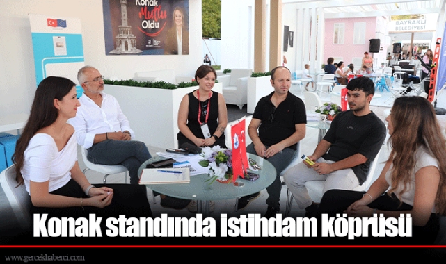 Konak standında istihdam köprüsü
