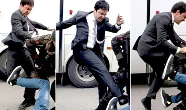 Madenci yakınını tekmeleyen Yusuf Yerkel TFF'de işe başladı