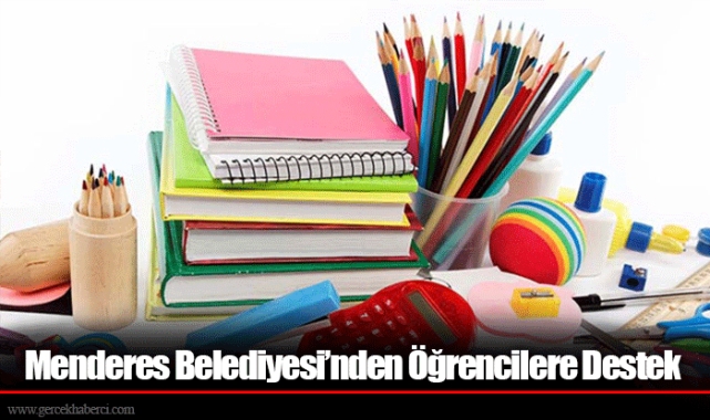 Menderes Belediyesi'nden Öğrencilere Destek
