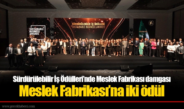 Meslek Fabrikası’na iki ödül