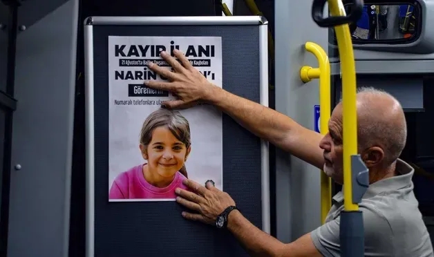 Narin Güran'ı arama çalışmaları: Elbise ve bez parçası bulundu