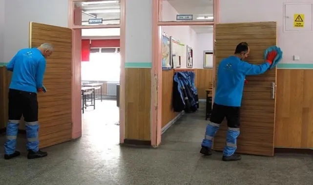 Okullarda temizlik personeli için 30 bin atama tahsis edildi