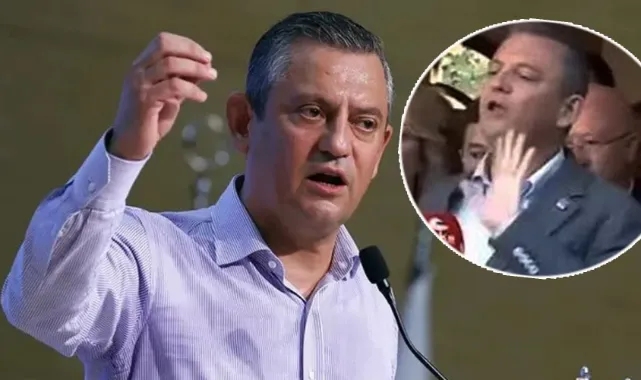 Özgür Özel 'Mustafa Kemal'in Askerleriyiz' diyen yurttaşa kızdı: 'Alın biraz yan tarafta söylesin'