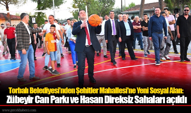 Torbalı Belediyesi’nden Şehitler Mahallesi'ne Yeni Sosyal Alan
