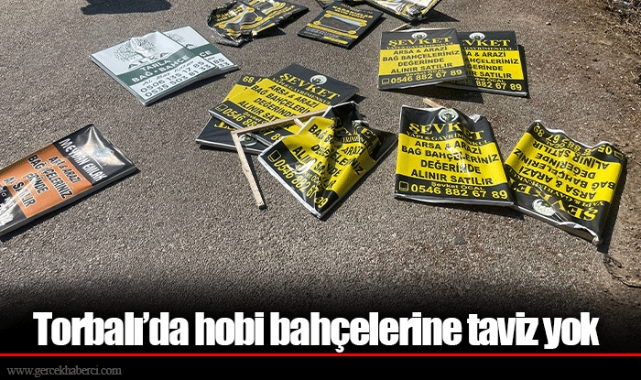 Torbalı’da hobi bahçelerine taviz yok