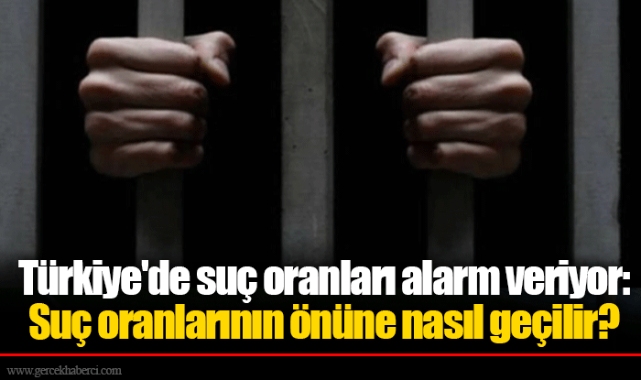 Türkiye'de suç oranları alarm veriyor: Suç oranlarının önüne nasıl geçilir?