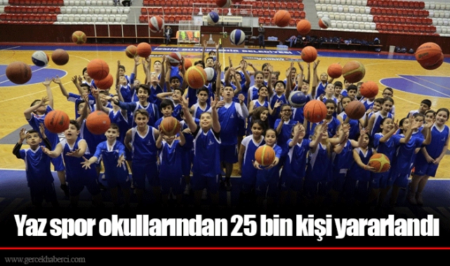 Yaz spor okullarından 25 bin kişi yararlandı