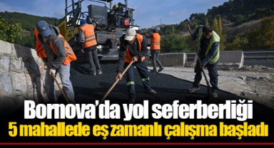 5 mahallede eş zamanlı çalışma başladı