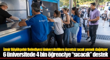 6 üniversitede 4 bin öğrenciye “sıcacık” destek