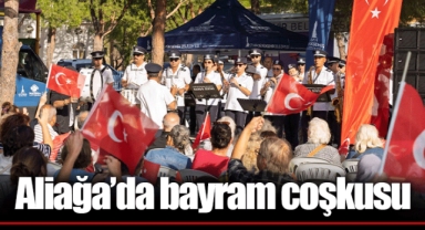 Aliağa’da bayram coşkusu