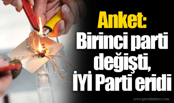 Anket: Birinci parti değişti, İYİ Parti eridi