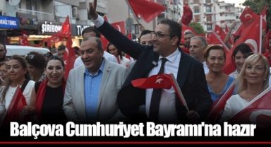 Balçova Cumhuriyet Bayramı'na hazır