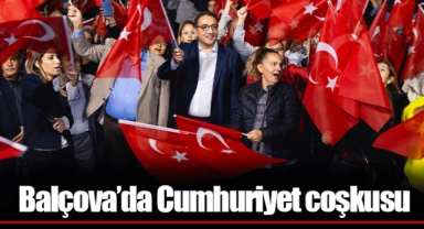 Balçova’da Cumhuriyet coşkusu