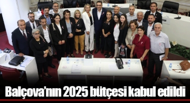Balçova'nın 2025 bütçesi kabul edildi