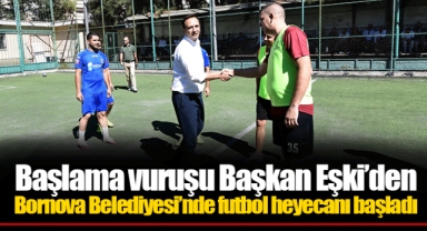 Başlama vuruşu Başkan Eşki’den