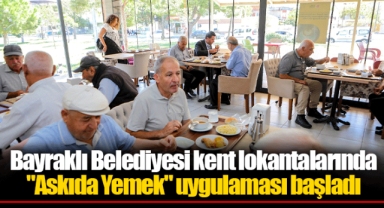 Bayraklı Belediyesi kent lokantalarında