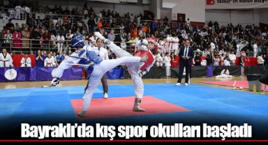 Bayraklı’da kış spor okulları başladı