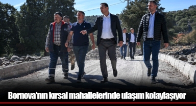 Bornova'nın kırsal mahallelerinde ulaşım kolaylaşıyor