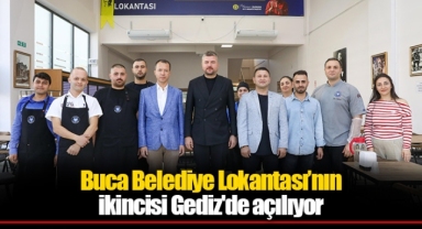 Buca Belediye Lokantası’nın ikincisi yarın Gediz'de açılıyor