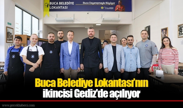Buca Belediye Lokantası’nın ikincisi yarın Gediz'de açılıyor