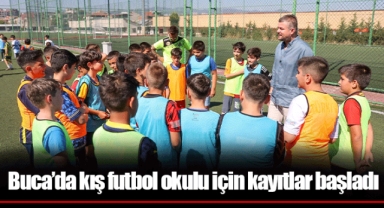 Buca’da kış futbol okulu için kayıtlar başladı
