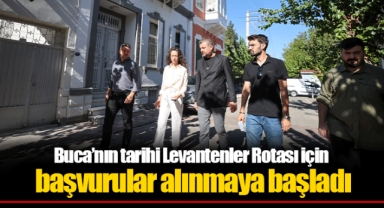 Buca’nın tarihi Levantenler Rotası için başvurular alınmaya başladı