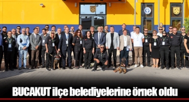 BUCAKUT ilçe belediyelerine örnek oldu