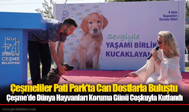 Çeşmeliler Pati Park’ta Can Dostlarla Buluştu