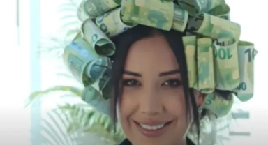 Dilan Polat Dubai'de: Saçına yine dolar taktı