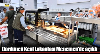 Dördüncü Kent Lokantası Menemen’de açıldı