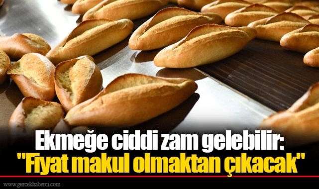 Ekmeğe ciddi zam gelebilir: "Fiyat makul olmaktan çıkacak"