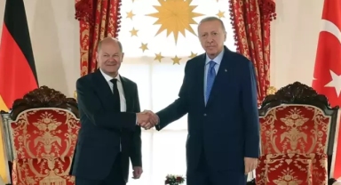 Erdoğan ve Almanya Başbakanı Scholz'dan İsrail için farklı mesajlar