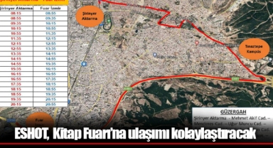 ESHOT, Kitap Fuarı’na ulaşımı kolaylaştıracak