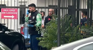 Etiler’de okulda dehşet anları: Öğretmen müdüre silah çekti